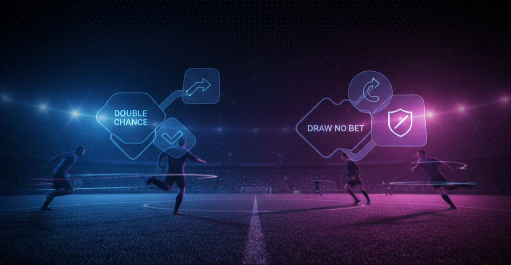 Double Chance and Draw No Bet Explained – Lower-Risk Football Markets for Cautious Bettors